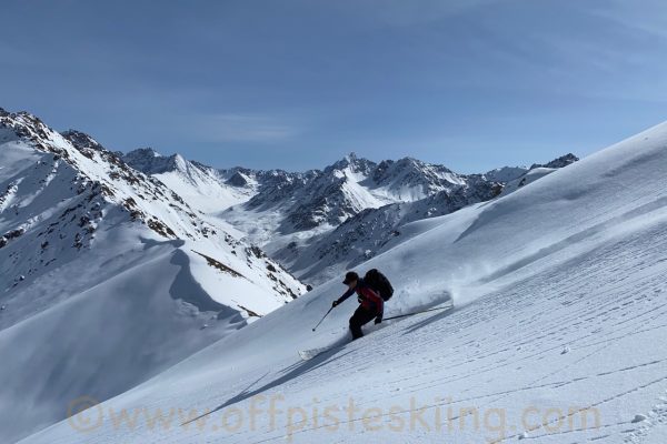 First turns off the summit of Alpay Tur.