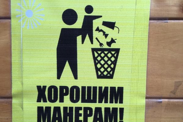 Please don't throw your kids in the bin!