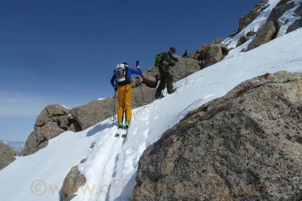 Increasingly techy skinning up onto Alpay Tur.