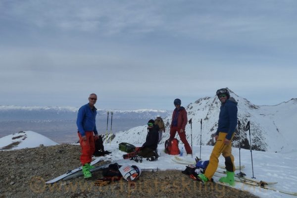 The Triple Crown completed (nearly) - summit of Kyzyl Moynok, 3410m.