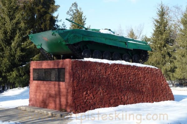 Tank from the Soviet - Afghan conflict - Karakol.